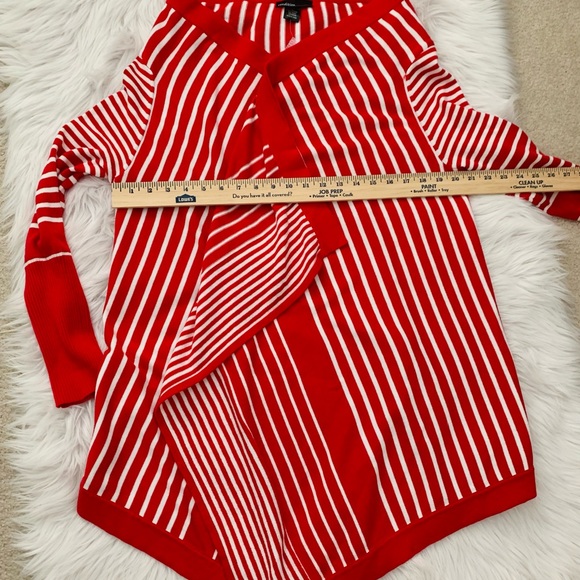 RENDITION Open Front Cascading Cardigan - Picture 10 of 12